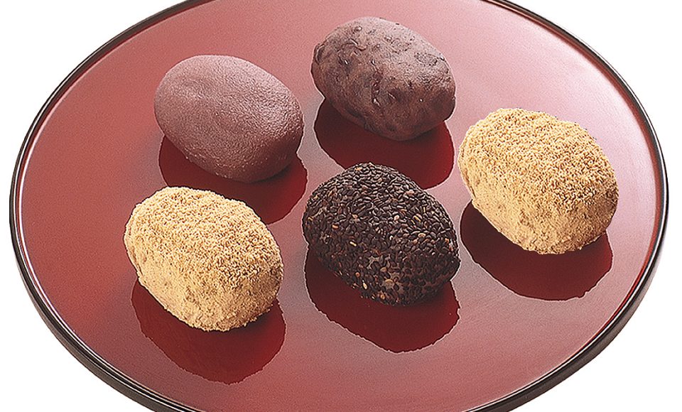 右門　川越　彼岸　職人　和菓子　小江戸　手作り　自家製　こし餡　つぶ餡　胡麻　きな粉　おはぎ　萩　牡丹餅　牡丹　秋